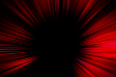 Red Abstract Zoom Motion background. Red Radial Motion Background. Red Abstract Zoom Motion background.の写真素材