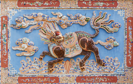 Lion statueの写真素材