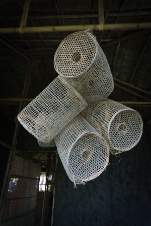 Fish trapsの写真素材