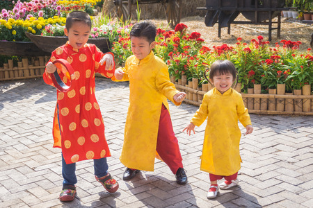 Kids dancing happy laughingのeditorial素材