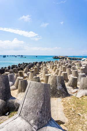 Landscape of Cu Lao Xanh island in Qui Nhon Viet Namの写真素材
