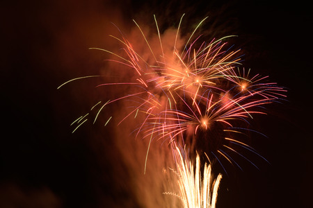 Kamegawa Festival Fireworksの写真素材