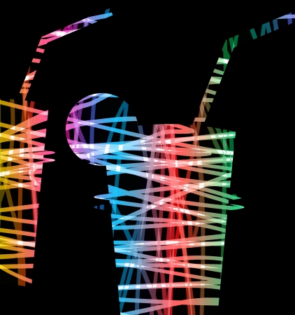  lemonadeのイラスト素材