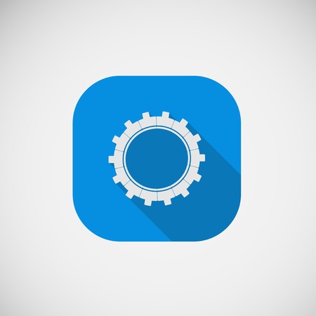 gear iconのイラスト素材