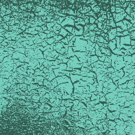 Simple vector background of old cracked paintのイラスト素材