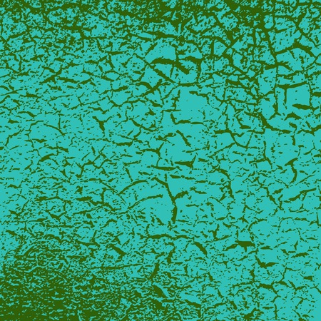 Simple vector background of old cracked paintのイラスト素材