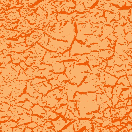 Simple vector background of old cracked paintのイラスト素材
