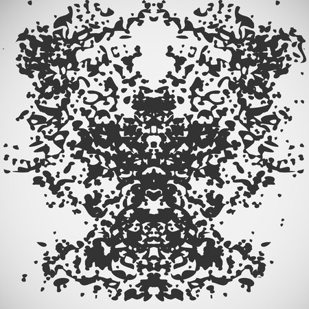 Abstract vector illustration of chaotic pointsのイラスト素材
