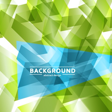 Abstract vector background of chaotic shapes epsのイラスト素材