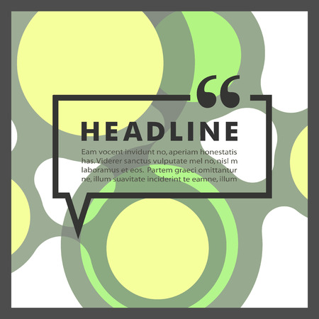 Abstract bright circles on a white background.のイラスト素材