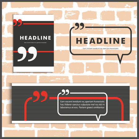 Set vector color lines with conversational bubble.のイラスト素材