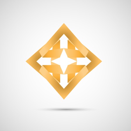 Color line abstract symbol. Vector eps 10.のイラスト素材