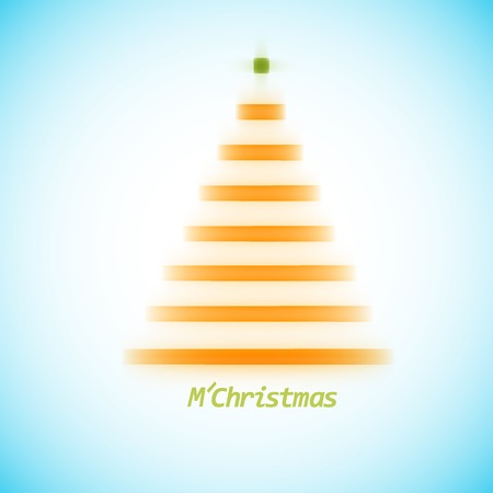 Christmas tree icon on a simple background.のイラスト素材