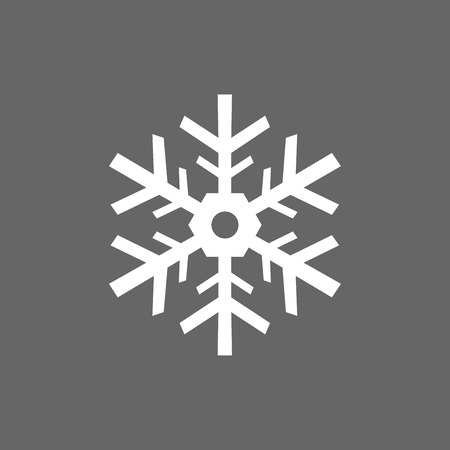 Icon Christmas snowflakes for holiday season.のイラスト素材