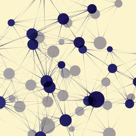 Vector color network backgroundのイラスト素材