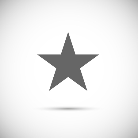 Classic star. Vector iconのイラスト素材