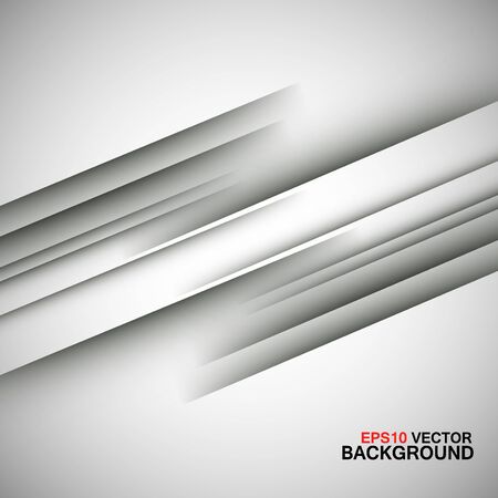 Vector gray stripes white abstract backgroundのイラスト素材