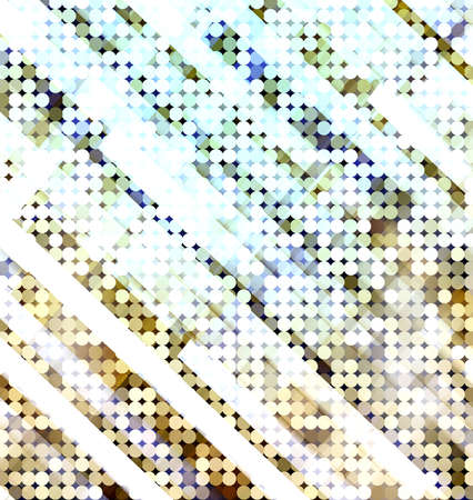 Abstract new design hexagonsのイラスト素材