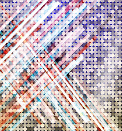 Abstract new design hexagonsのイラスト素材