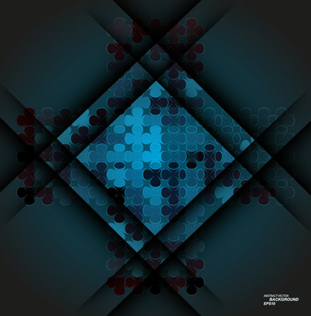 Abstract new design hexagonsのイラスト素材