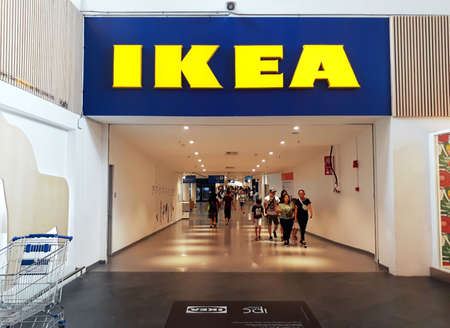 Damansara, Malaysia - March 31, 2019;  IKEA signboard at Ikano Power Centre (IPC) in Damansara,...