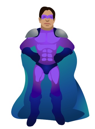 superheroのイラスト素材