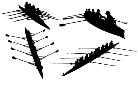 Canoesのイラスト素材