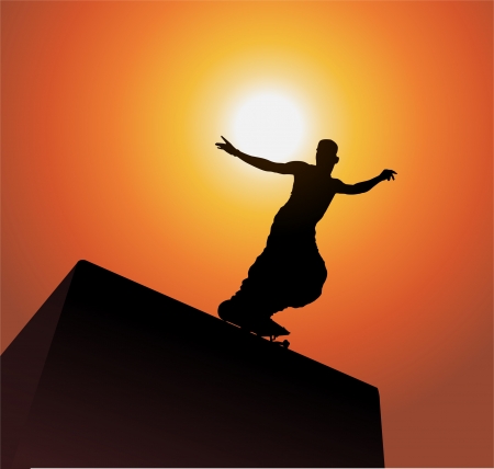 Skater のイラスト素材