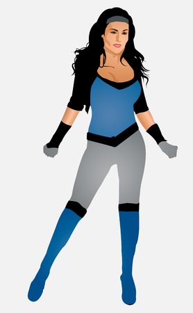 Superheroのイラスト素材