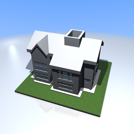 Big houseの写真素材