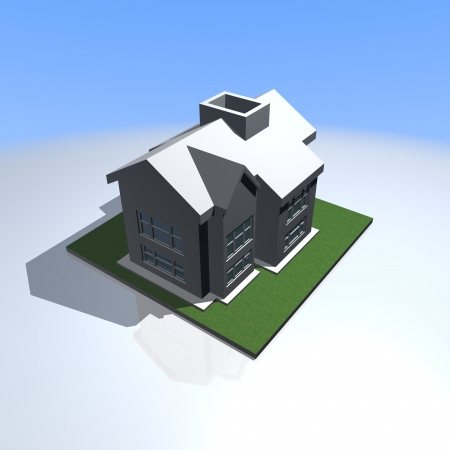 Big houseの写真素材