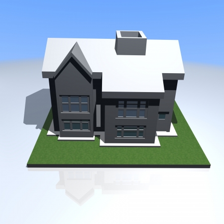 Big houseの写真素材