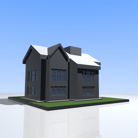 Big houseの写真素材