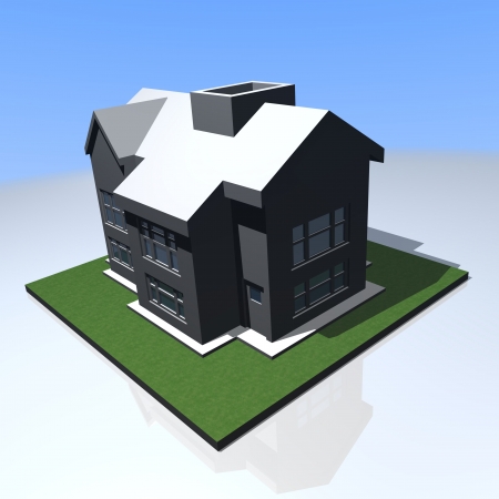 Big houseの写真素材