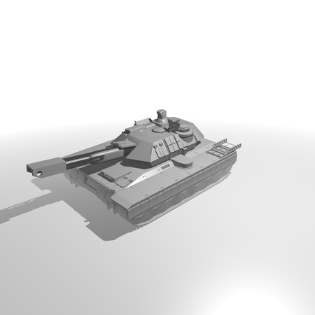 battle tankの写真素材