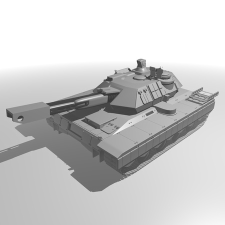 battle tankの写真素材