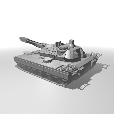 battle tankの写真素材