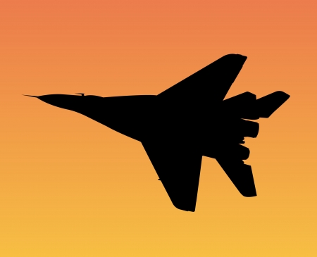 jet fighterのイラスト素材