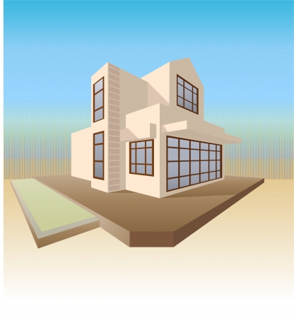 bungalowのイラスト素材