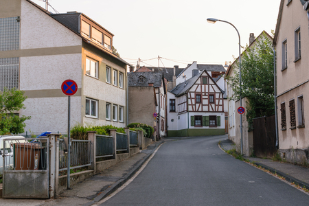 Koblenz - Germany, July 14, 2018: Old house in the city of Koblenz, Germanyのeditorial素材