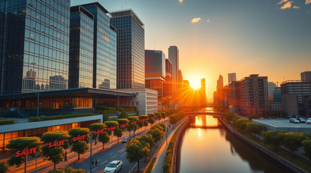 Shanghai Lujiazui Finance and Trade Zone of the modern cityの写真素材