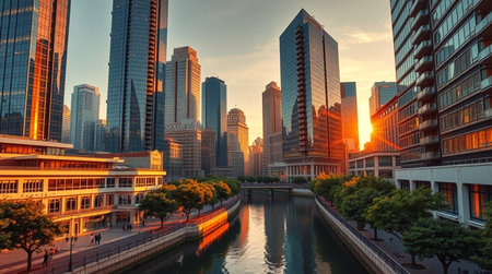 Shanghai Lujiazui Finance and Trade Zone of the modern cityの写真素材
