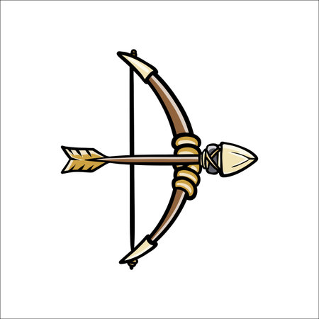 traditional wooden arrow vector designのイラスト素材