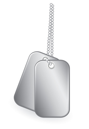 Identity tags vector illustrationのイラスト素材