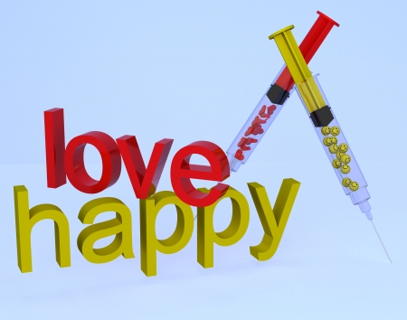 or love or happy or bothの写真素材