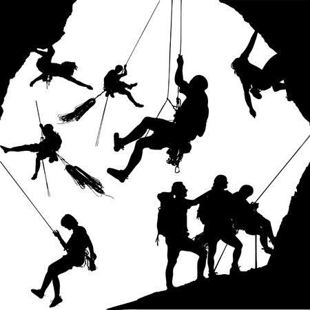 Climbers Collectionのイラスト素材