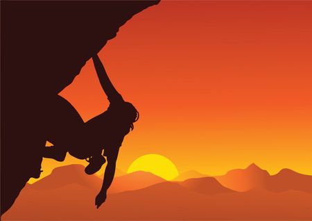 Rock Climber 3のイラスト素材