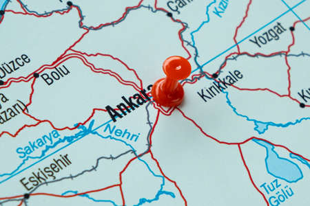 Red pushpin on the map.