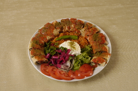 food kebab, meat donerの写真素材
