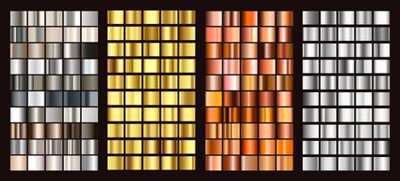 Big vector collection of colorful gradients. Vector.のイラスト素材